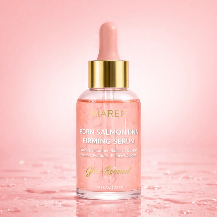 Firming and renewing PDRN serum bottle