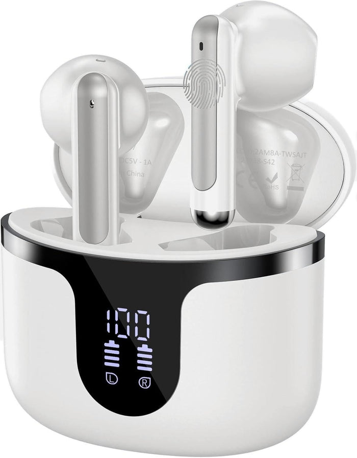 Budget wireless earbuds with charging case