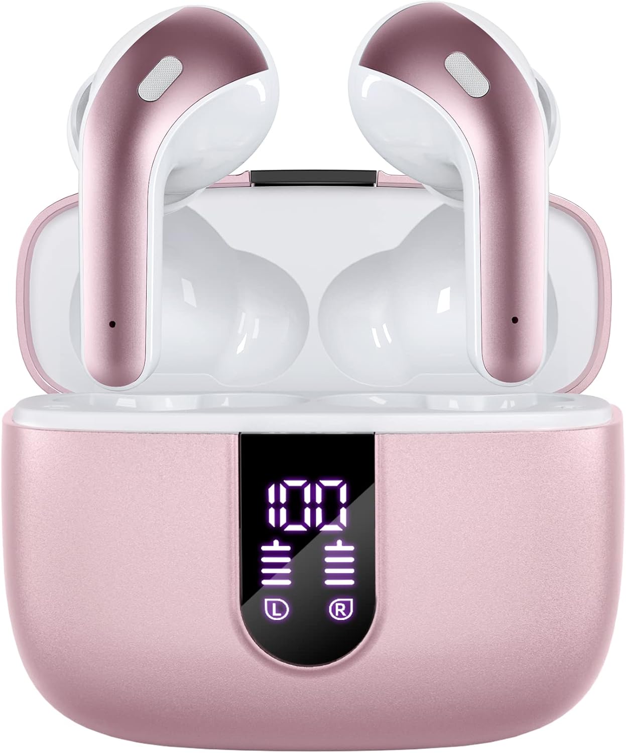 BHNYBWUL Bluetooth 5.3 Wireless Earbuds – 40H Playtime, ENC Mic, IPX7 Waterproof
