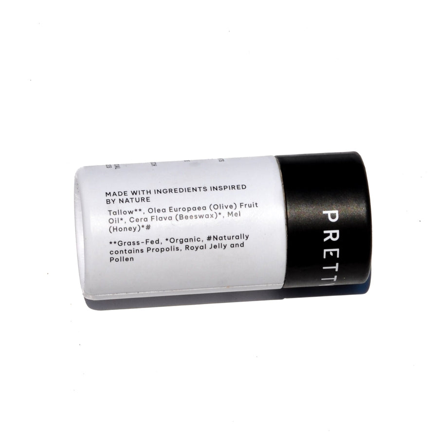Fragrance Free Tallow + Honey Lip Butter | Eco-Friendly Travel Tube