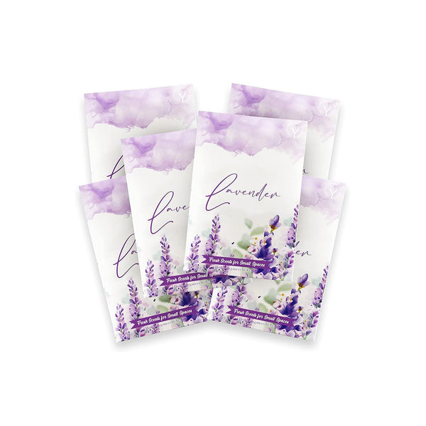 Lavender scented sachets pack for drawers and closets