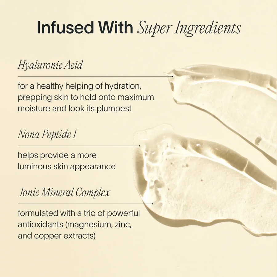 Solawave Skin Therapy Serum refill key ingredients